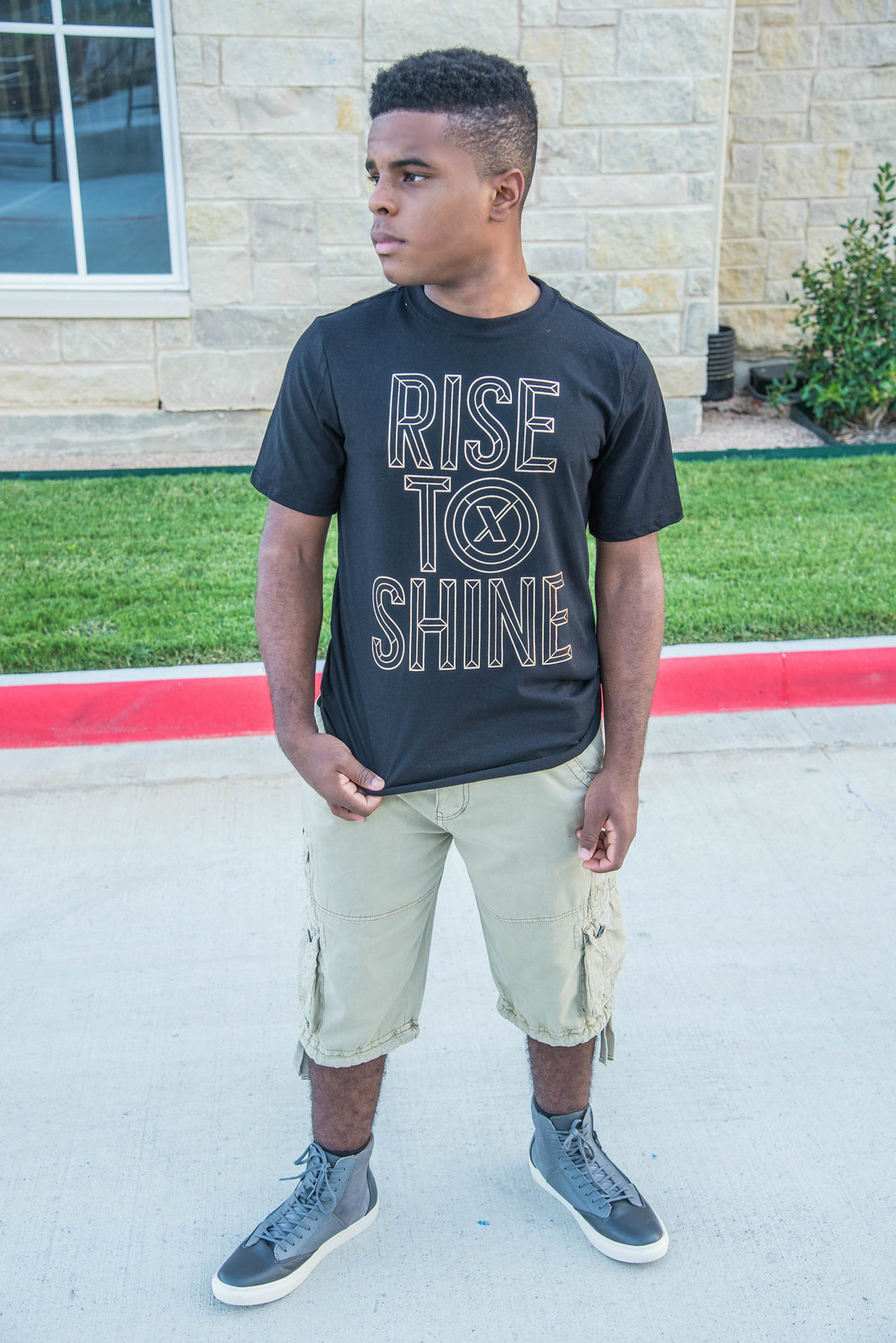 Xersion Graphic T-Shirt-Big Kid Boys Husky