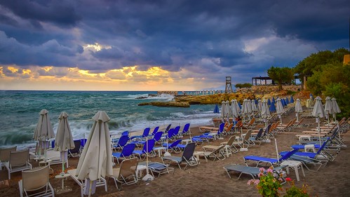 travel sky sea seascape season greece crete kreta sunrise summer sun morning morningview memories beach nikon