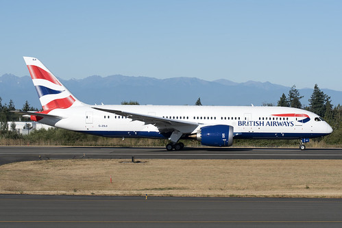 British Airways Boeing 787-8 G-ZBJI