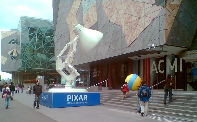 Pixar display at ACMI, August 2007