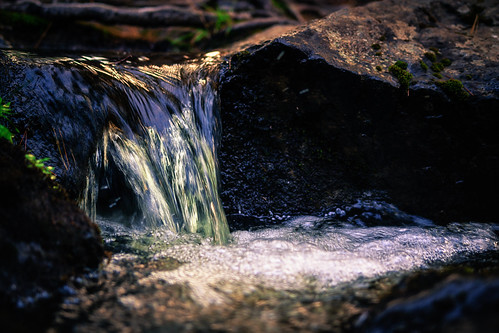 brook nature stream water waterfall