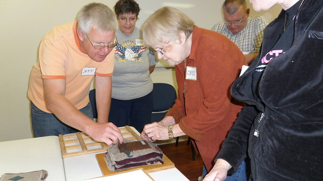 Papermaking in Salina, October 2011