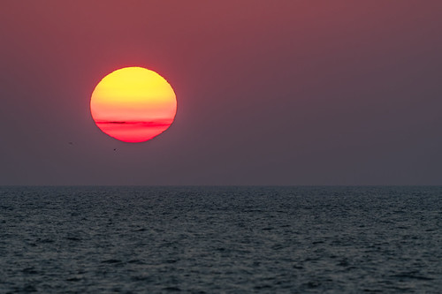 sun capemay atlanticocean sunset nature sunsetboulevard sundown shore fiery orange red westcapemay newjersey unitedstates us nikon d500