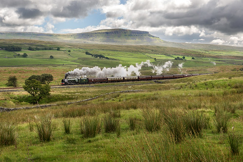 farmoor ribblesdale sc settlecarlisle 46233 duchessofsutherland 1z54 selside penyghent cme cumbrianmountainexpress