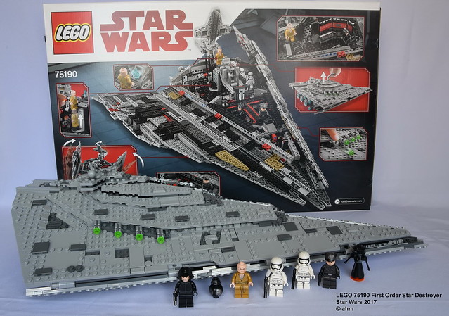 lego star wars the last jedi first order star destroyer 75190