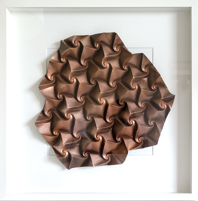 Excentrica-B #origami #tessellation #corrugation