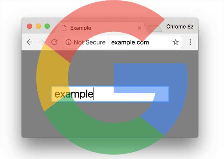 Google Chrome 62將更多網頁標示為不安全
