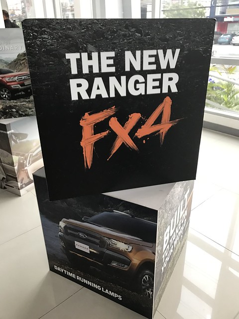 The new Ford Ranger 4 x 4