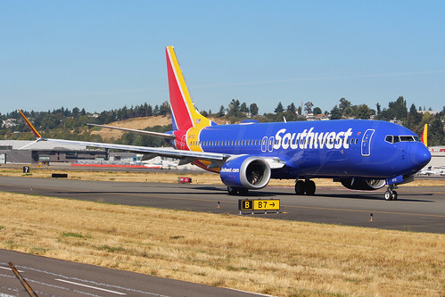 Boeing 737 MAX 8 Southwest Airlines N8712L LN6290