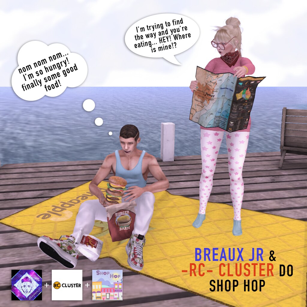 Breaux Jr and RC Cluster Do Shop Hop - SecondLifeHub.com