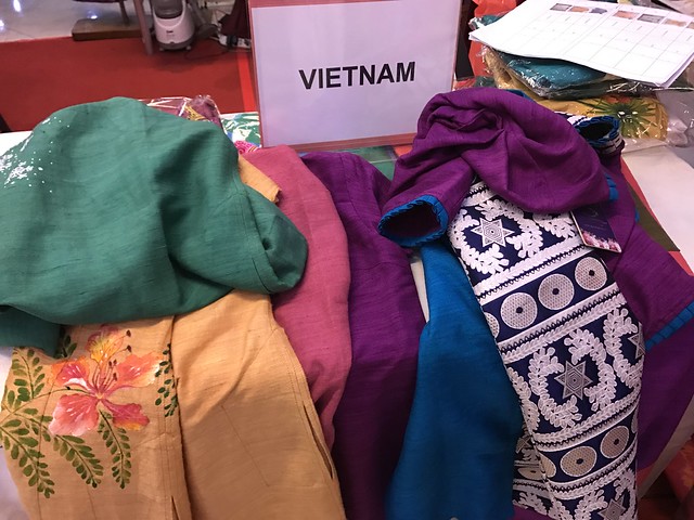 silk dressed from Vietnam