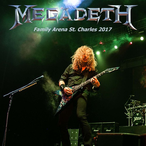 Megadeth-St. Charles 2017 front