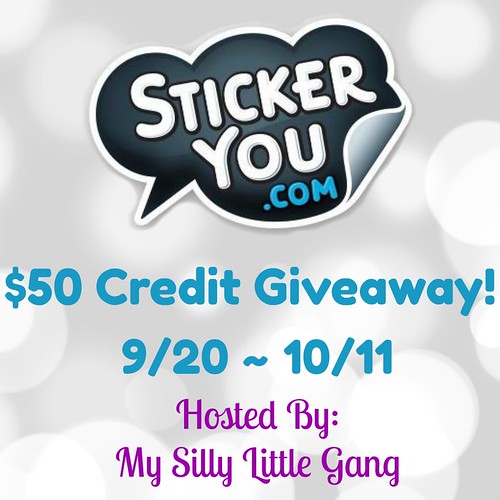 StickerYou $50 Credit Giveaway
