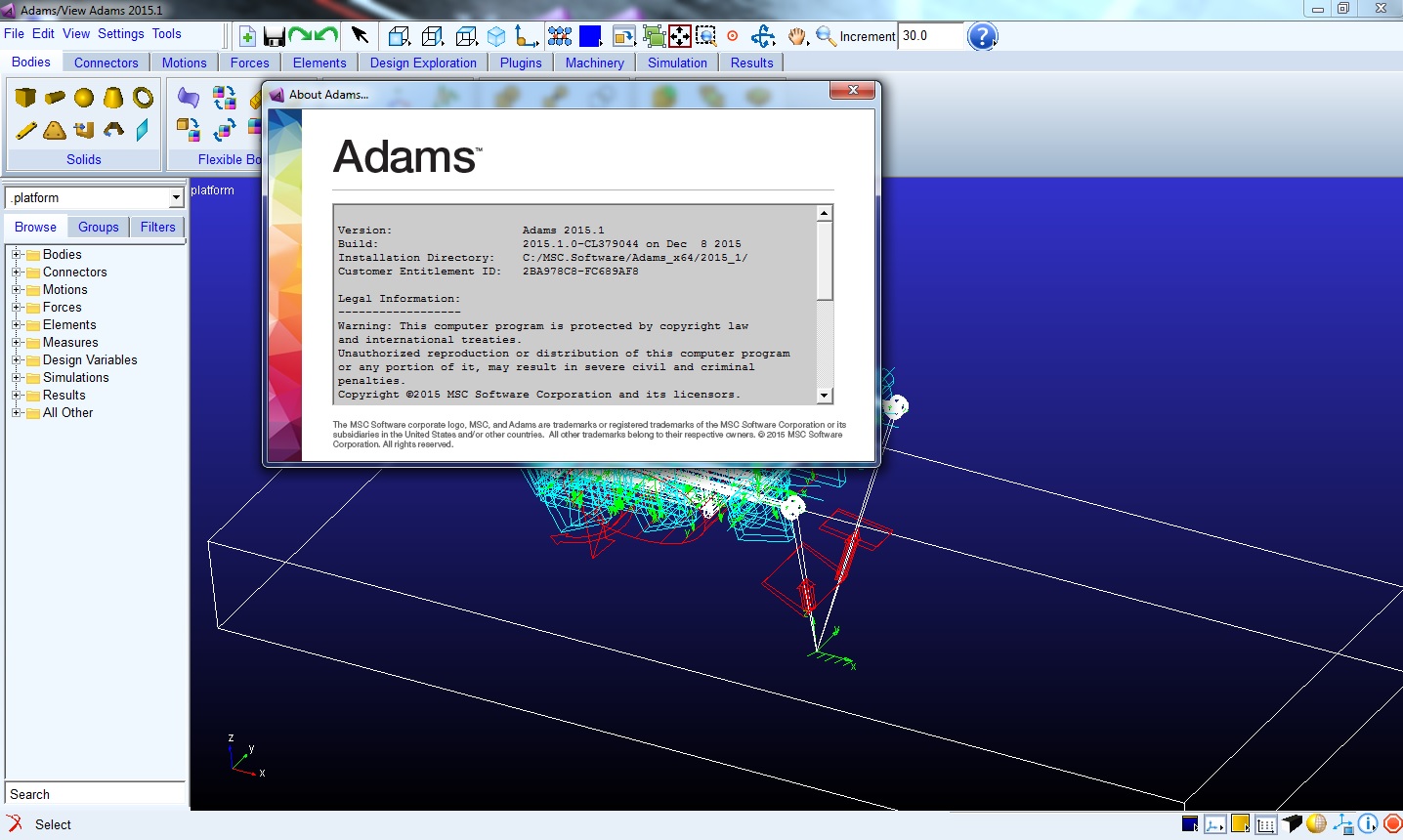 Working with MSC Adams 2015.1 win64 full license