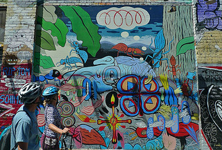 Mural in the City - Clarion Alley Ants