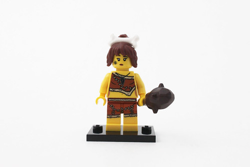 X 1 HAIR PIECE FOR CAVE WOMAN SERIES 5 NEW 5 LEGO-MINIFIGURES SERIES 1,2,3,4 