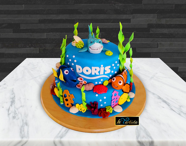 Finding Doris Cake by La Tartista. Repostería Creativa por Fro Navarro