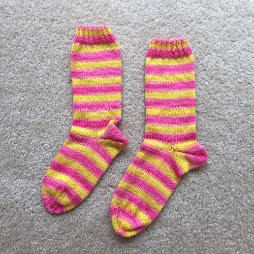 Pink Lemonade socks