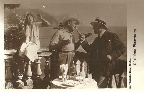 Diomira Jacobini and Armando Falconi in L'ultima avventura (1932)