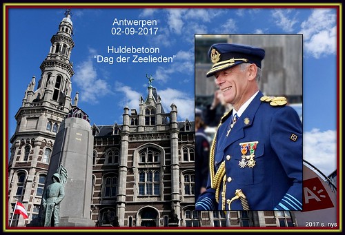 2017-09-02 17u30 Antwerpen Hulde "Dag der Zeelieden"