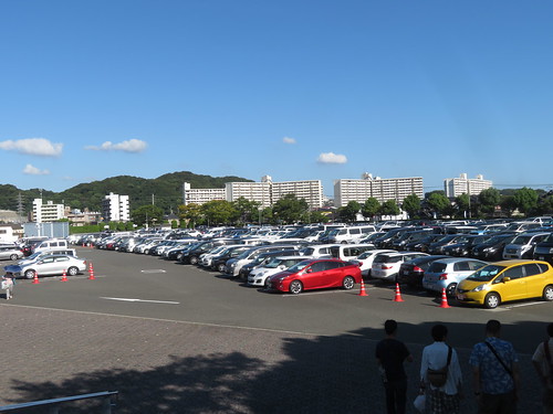 小倉競馬場の第一駐車場