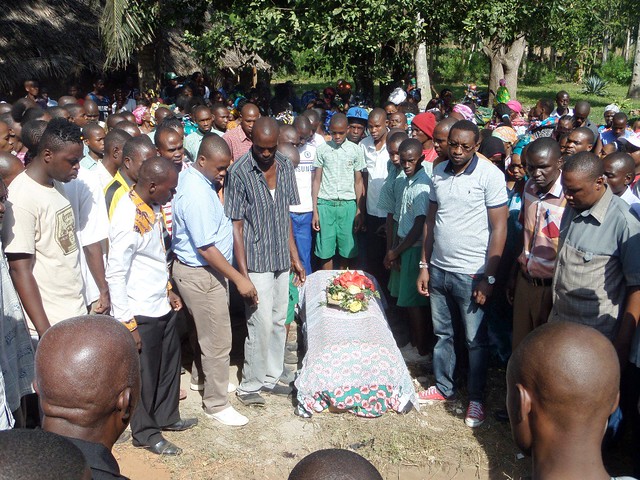 The Funeral of John Samuel aged 11 years old R.I.P.