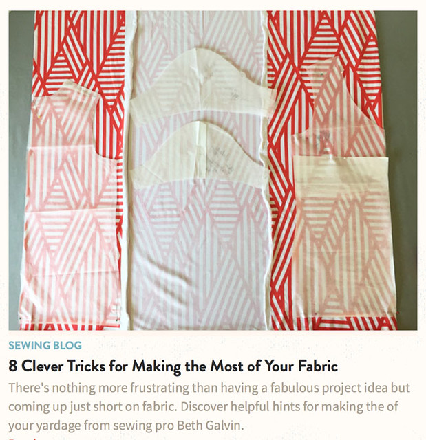 make the most of your fabric