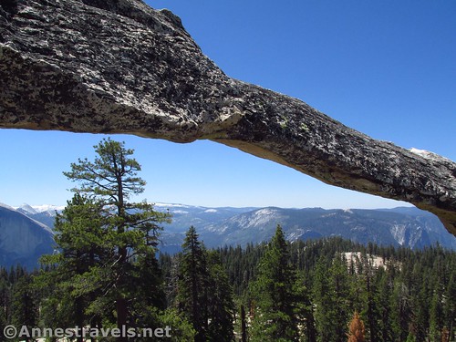 Indian Rock Span in Yosemite National Park, California