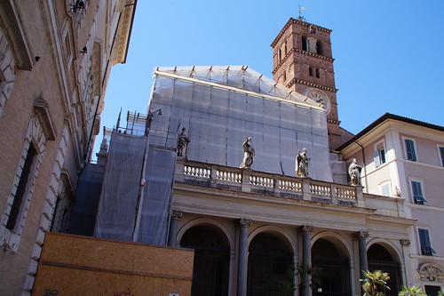 Villa Farnesina, Gianicolo, Sta. María in Trastévere, Chiesa Nuova, 7 de agosto - Milán-Roma (46)