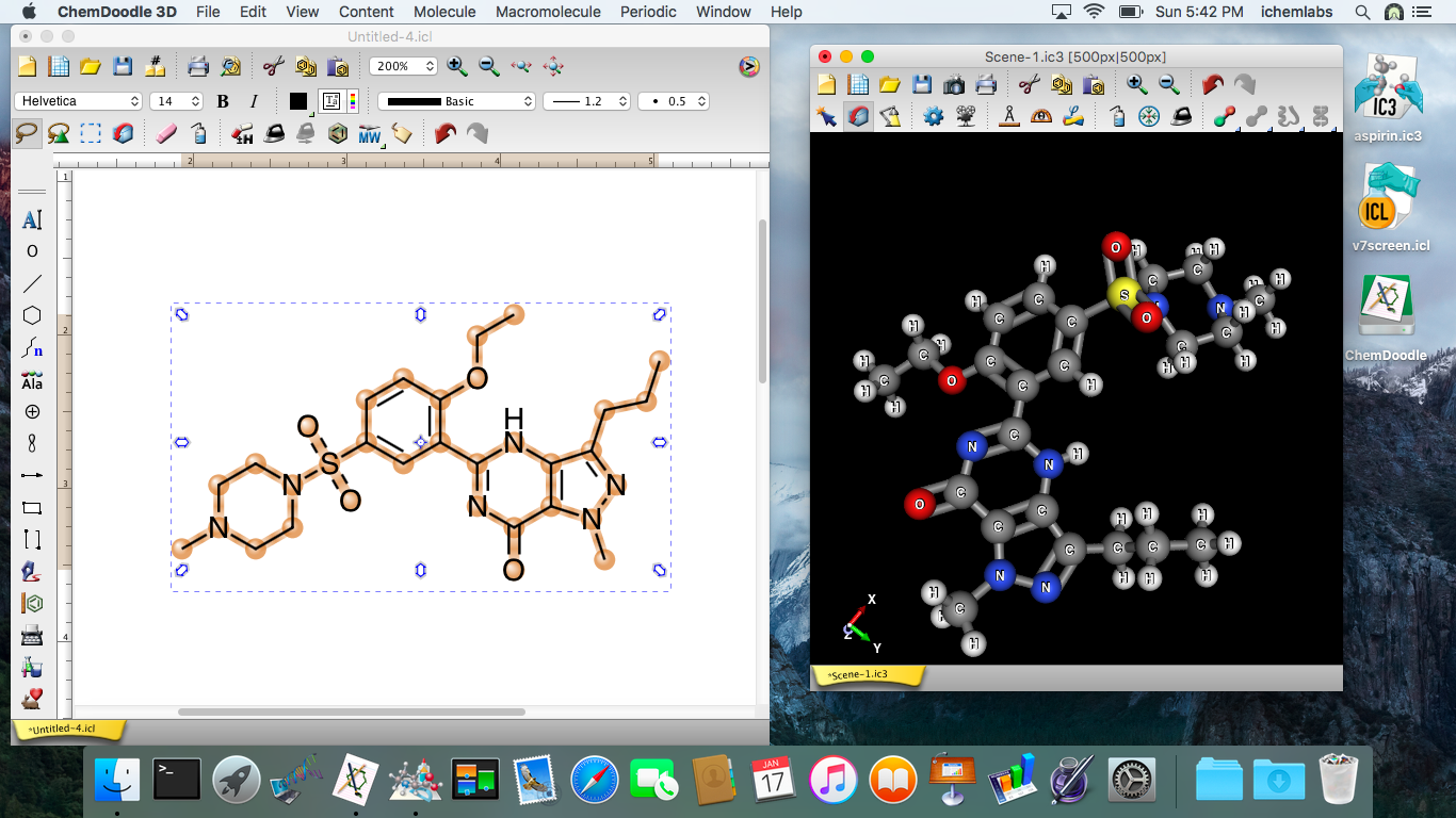 how to copy as image on chemdoodle