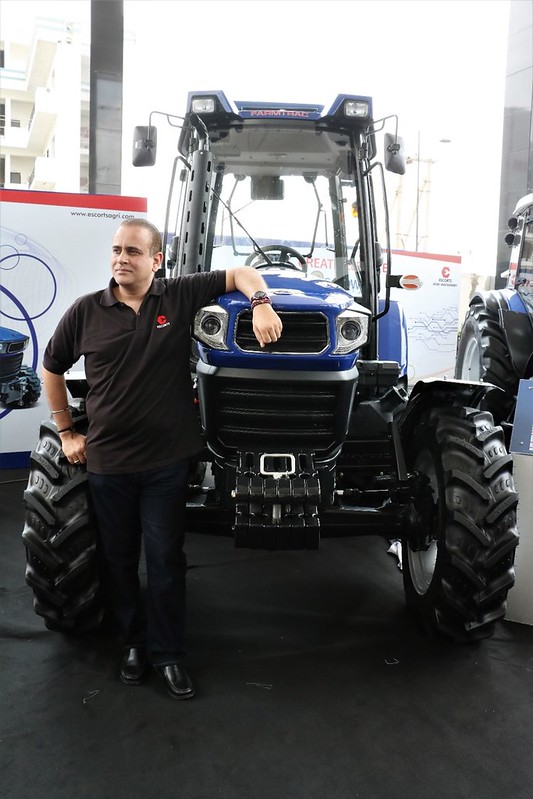 Escorts unveils India's first Electric Tractor Concept & Global Tractor Series (3)