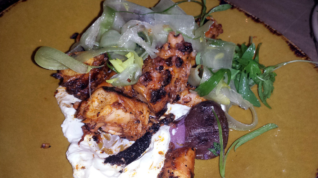Grilled octopus from Cleo at SLS Las Vegas