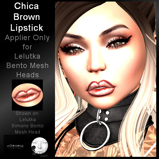 ChicaBrownLipstickPoster - SecondLifeHub.com