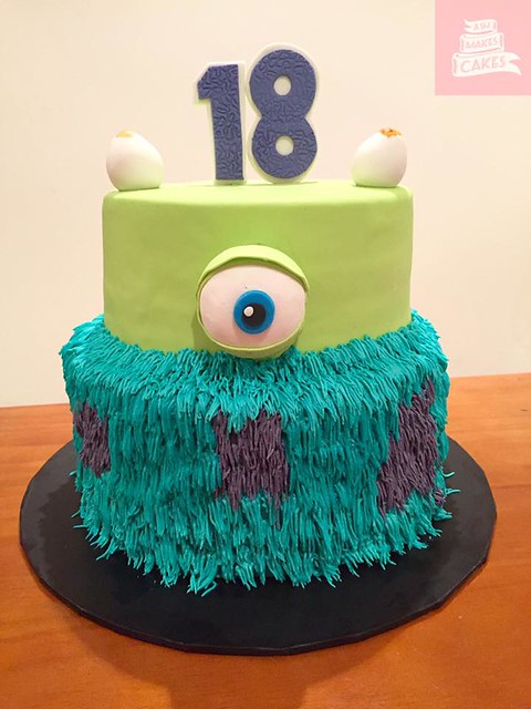Monsters Inc. Cake by Ash Makes Cakes