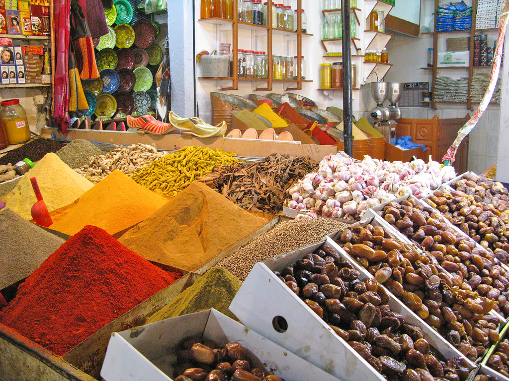 Especias en Marruecos