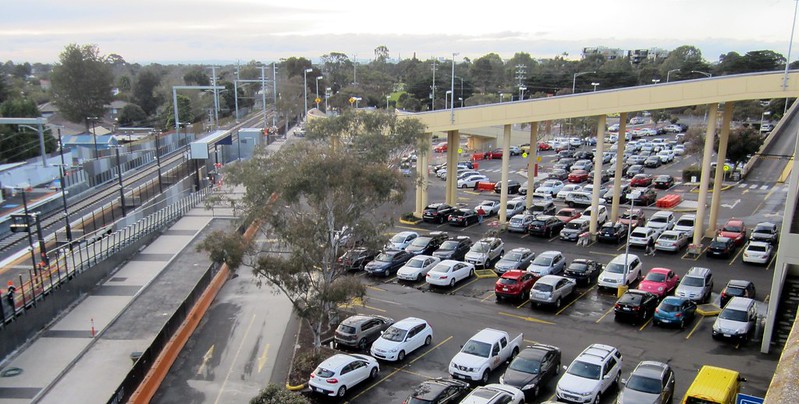 Southland Station - shopping centre car park