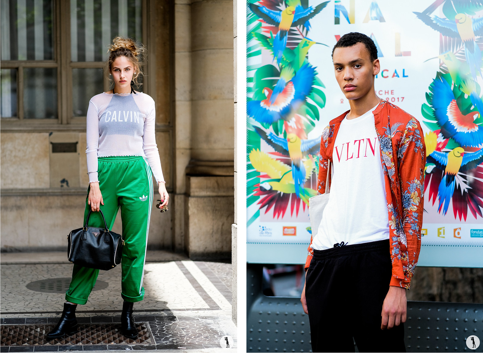 Street style - - Paris Fashion Week Menswear SS18