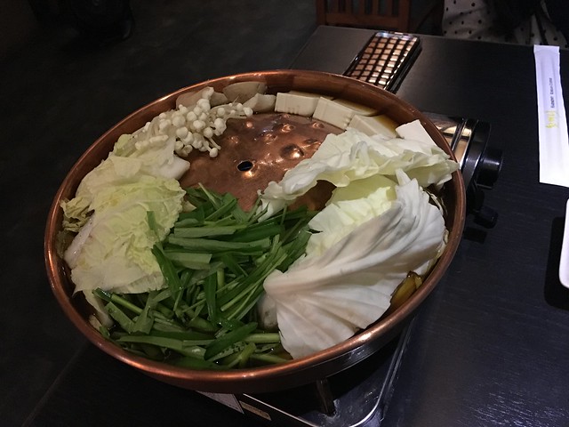 銅盤烤肉之蔬菜篇@哈摩尼韓食堂
