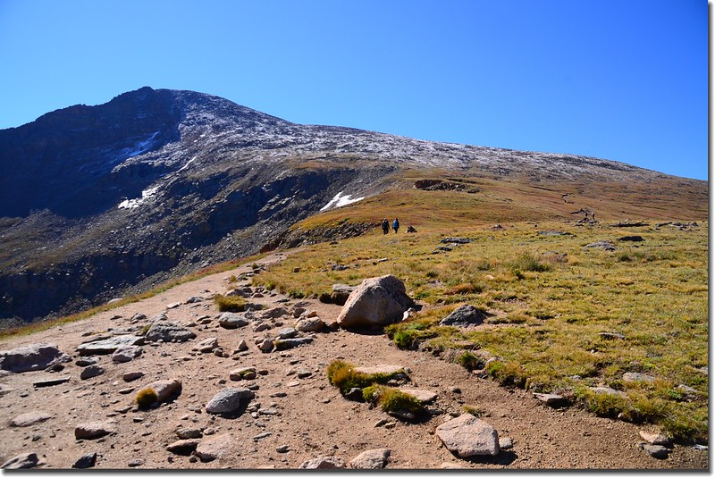 Mount Bierstadt from 12,550' along the trail