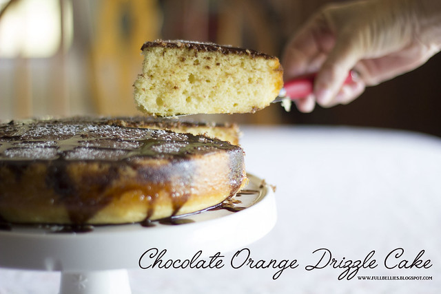 Chocolate Orange Drizzle Cake