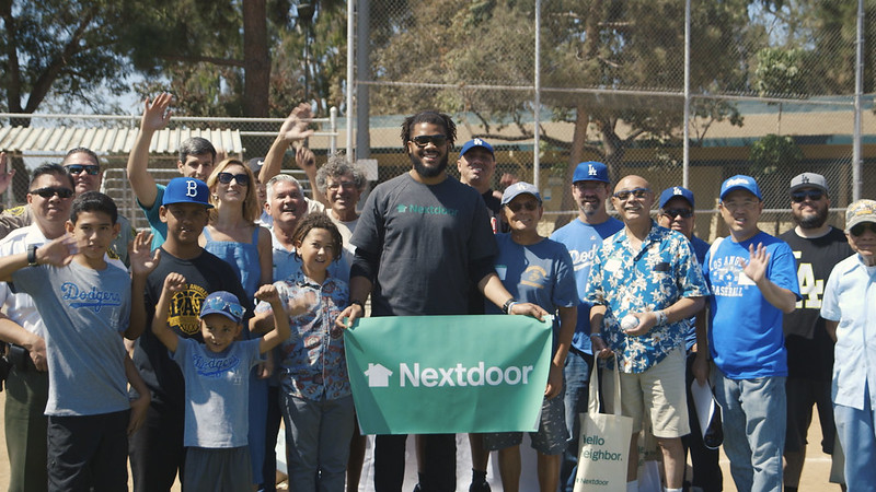Nextdoor & Kenley Jansen honor L.A. Neighborhood All-Stars