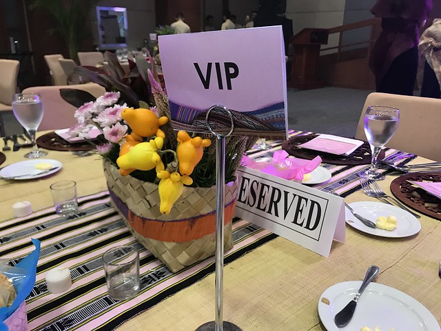 ASEAN dinner reception VIP table