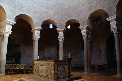 Ostia Antica, Sant'Agenese fuori le Mura, 6 de agosto - Milán-Roma (81)