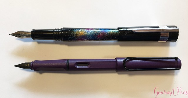 Review Benu Pen Supreme Collection Nebula Fountain Pen 5