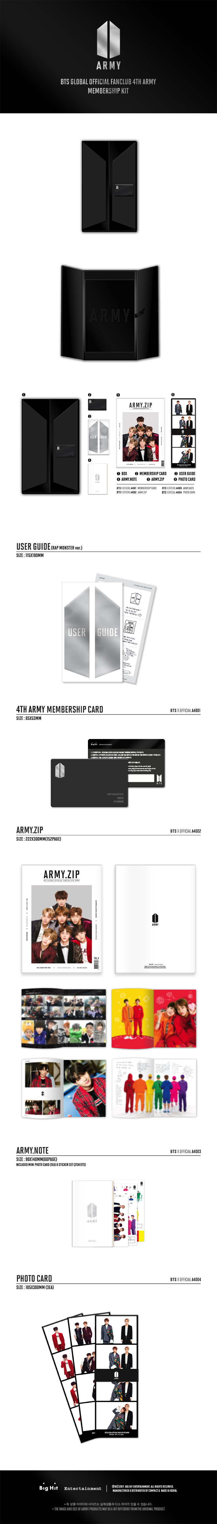 INFO] Shipping Information for BTS Global Official Fanclub ARMY 