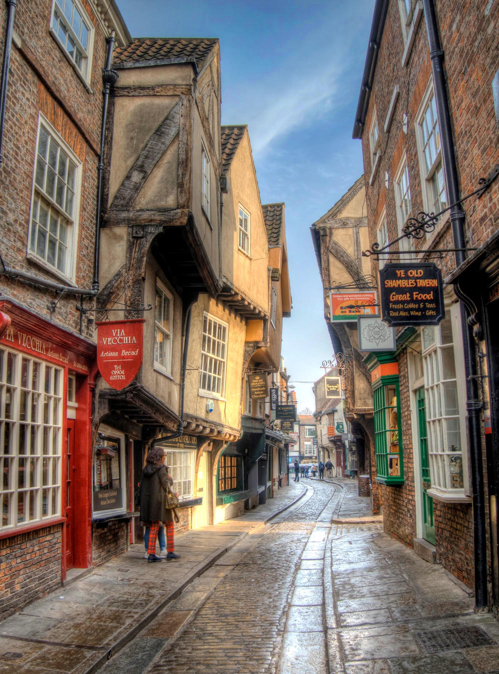 The Shambles, York. Credit Neil Howard, flickr