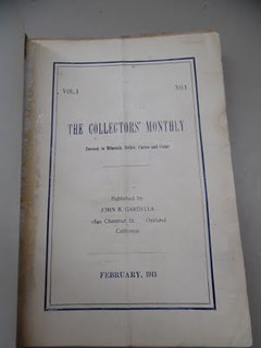 Collectors Monthly Vol. 1, No. 1