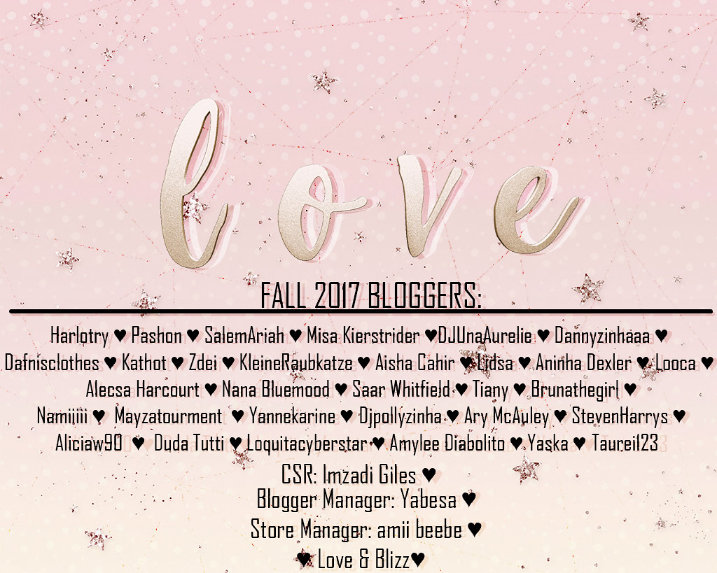 Love –  Fall 2017 Bloggers