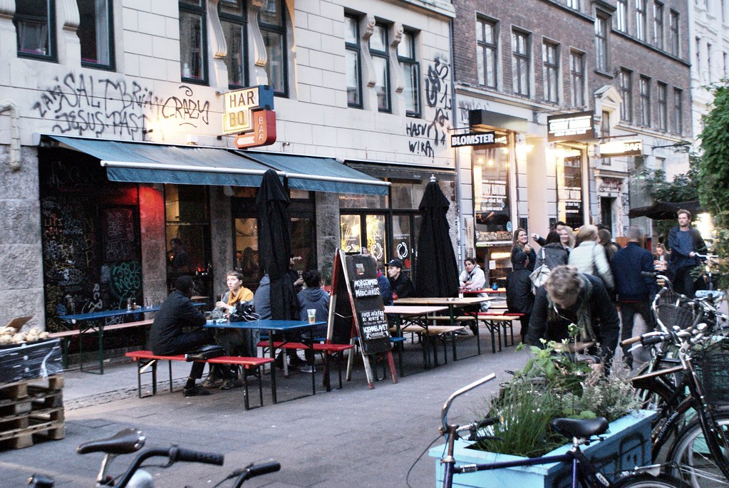 Harbo Bar dans le quartier de Norrebro à Copenhague.