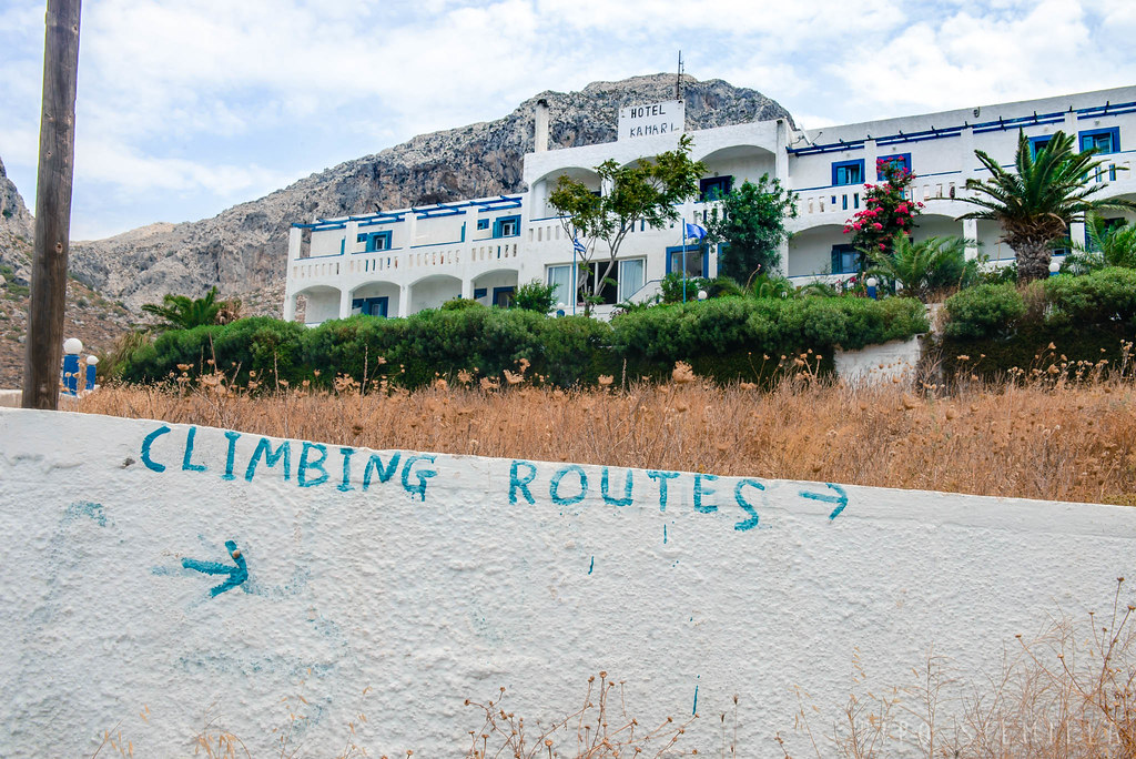 Climbing in Kalymnos